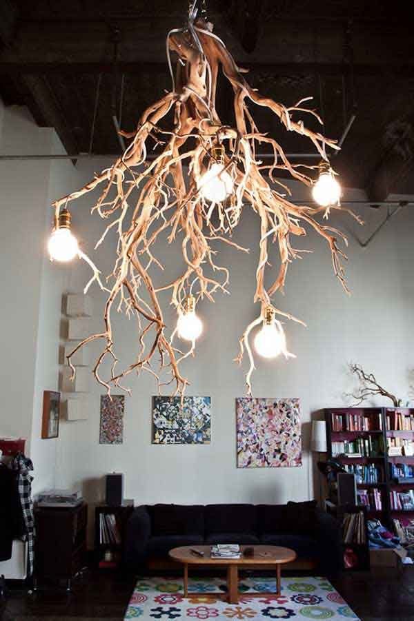 branch chandelier 