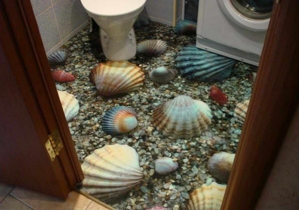 3d bathroom flooring