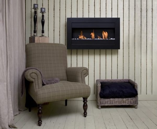 wall mounted fireplace 