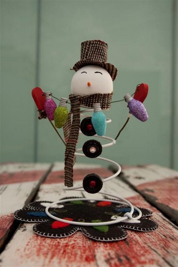 diy snowman ornaments