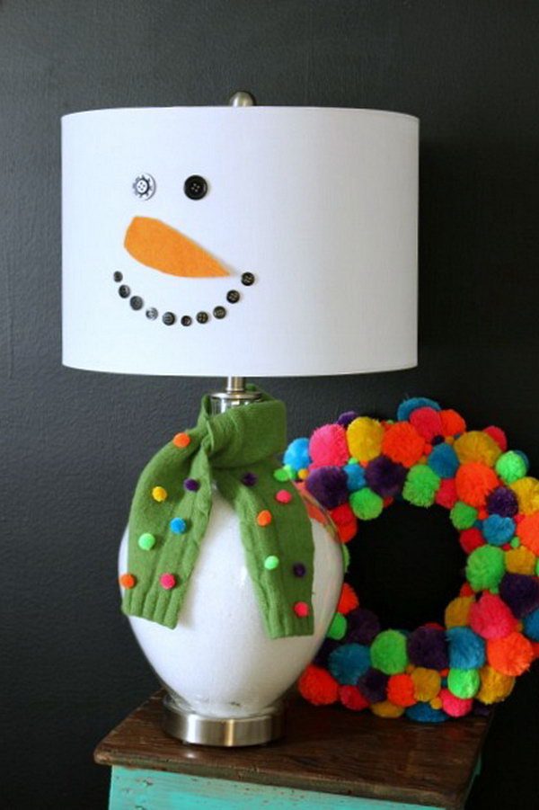 Snowman christmas crafts