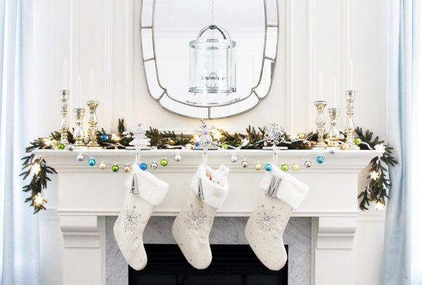 mantel christmas decorations ideas 