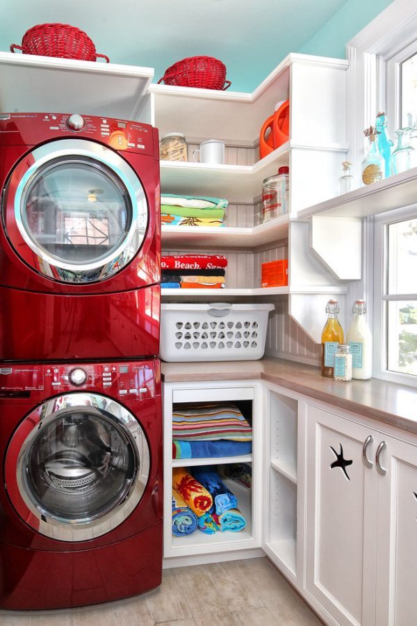 small laundry room storage ideas 