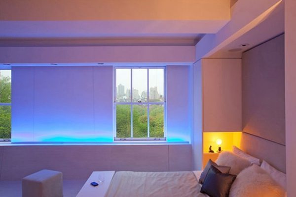 bedroom led lighting