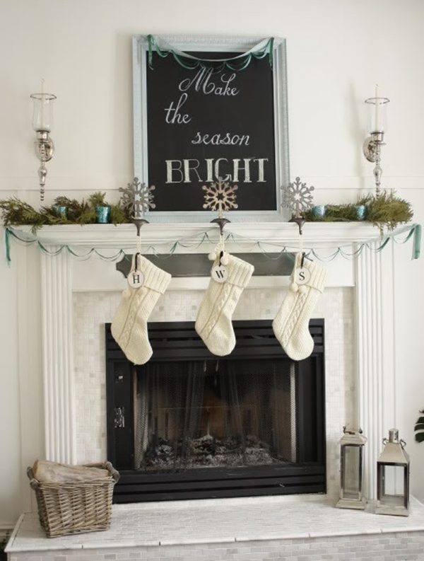 fireplace mantel decorating ideas 