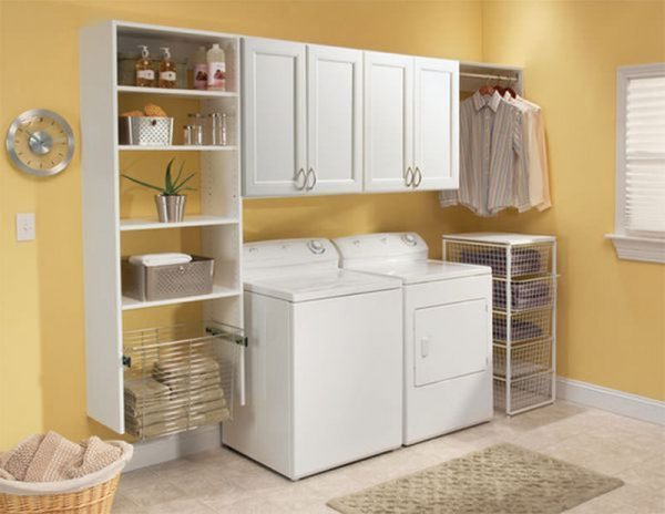 laundry room shelving