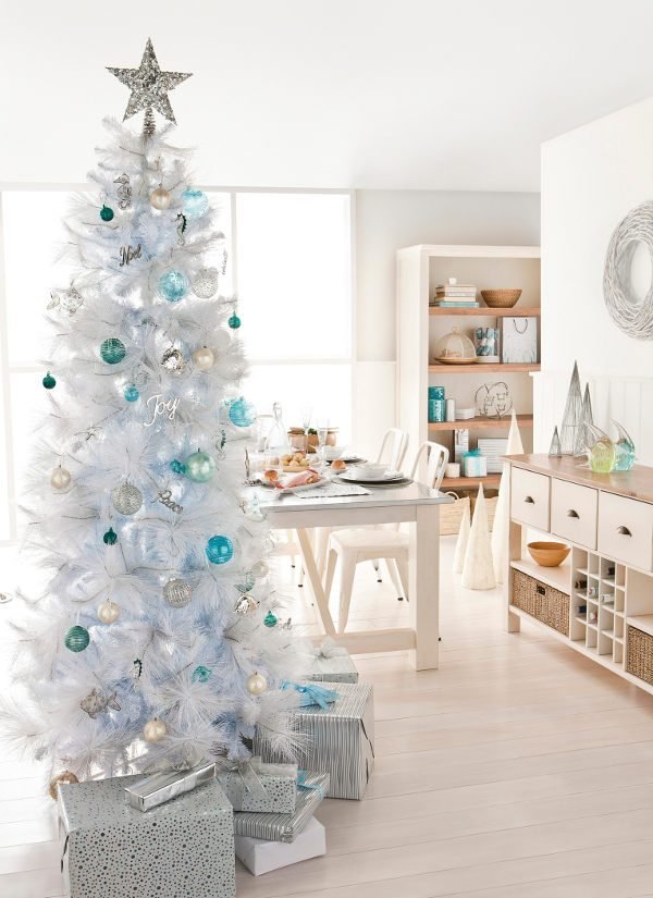 white christmas tree decoration ideas 