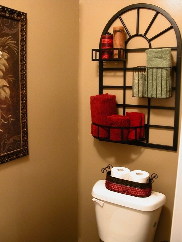 small bathroom storage ideas over toilet 