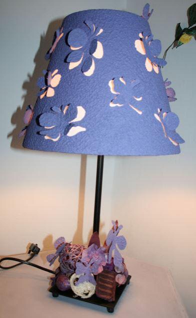 diy lampshade cover 1