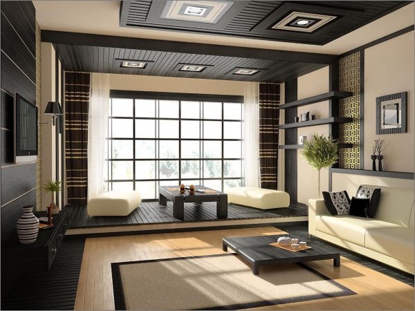 Japanese style interior design