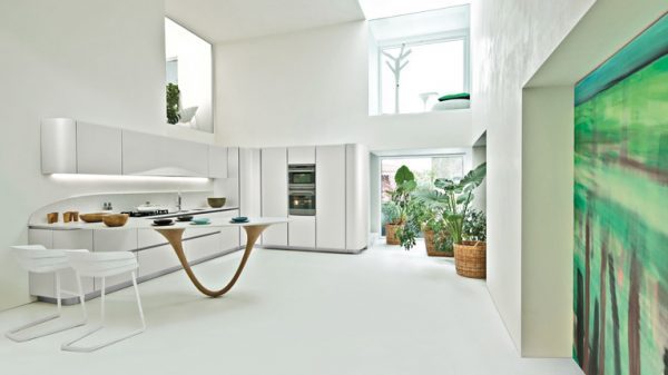 futuristic kitchens