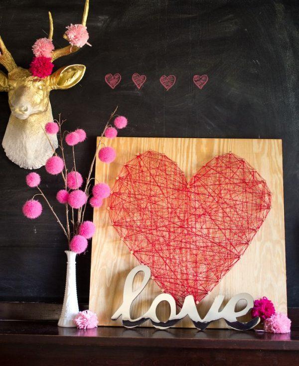large heart decorations