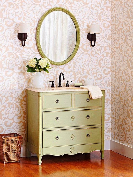 vintage style bathroom vanities
