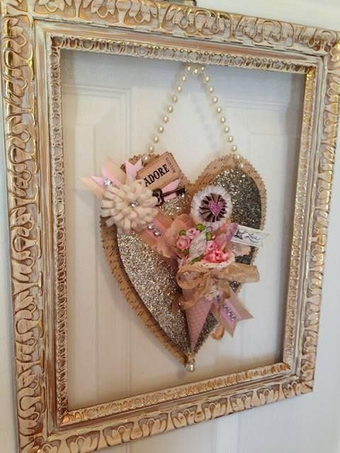 shabby chic wall decor 