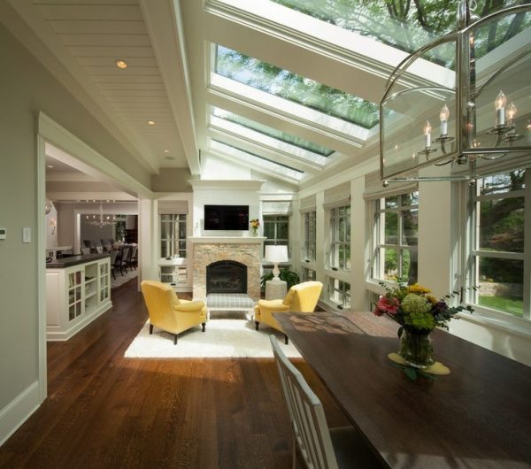 Living room skylights 