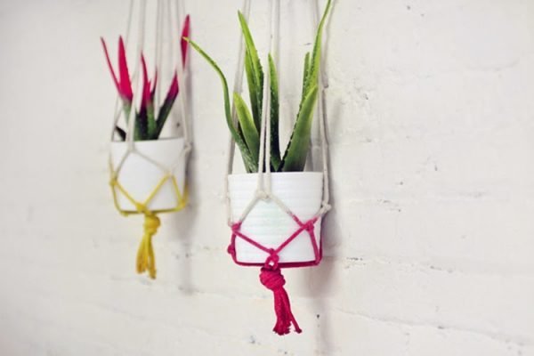 decorative indoor plant hangers 