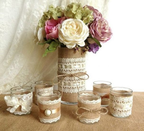 burlap decorating ideas 