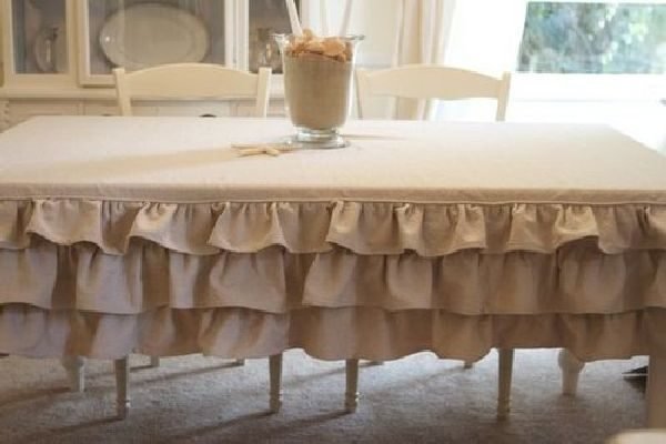 burlap tablecloths