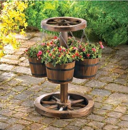 Wooden flowerpots-1