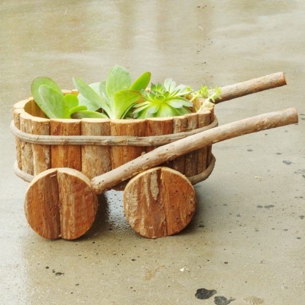 wooden plant stands