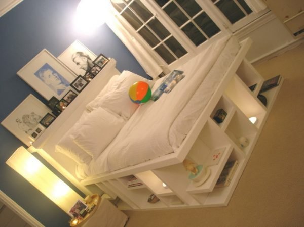 full storage bed with drawers