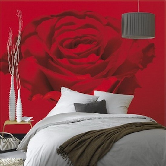 flower wallpaper for bedroom