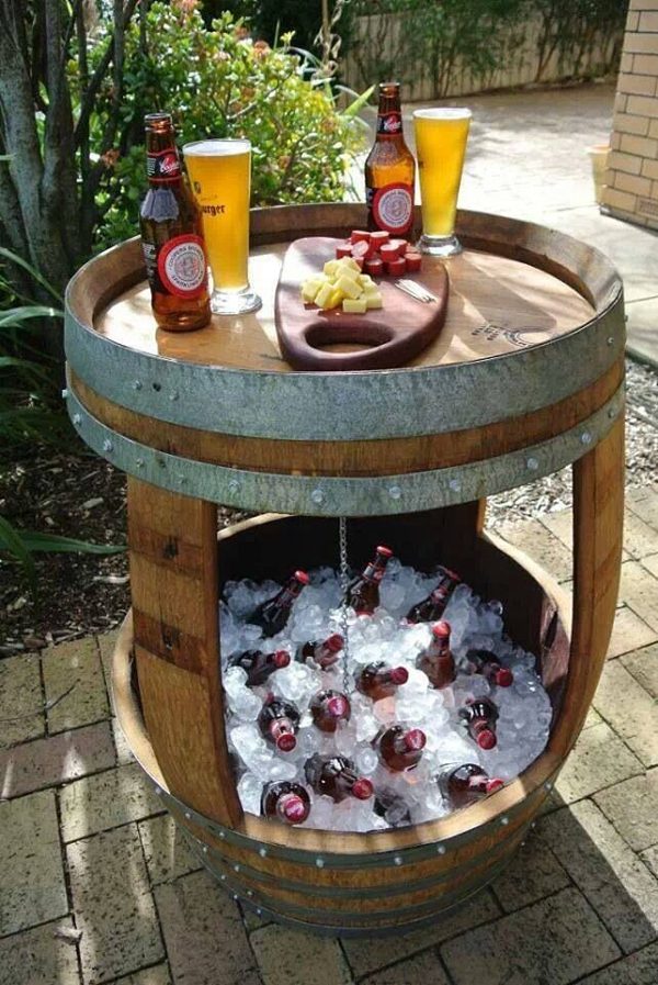 wine barrel cooler 