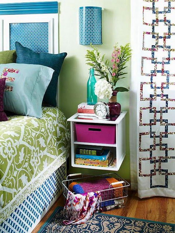 cool bedside table ideas