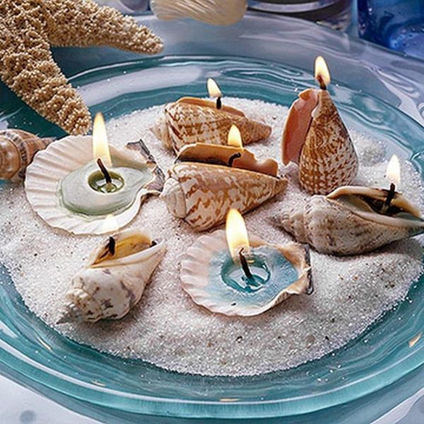 seashell centerpieces for tables