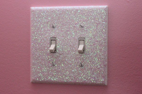 glitter light switch