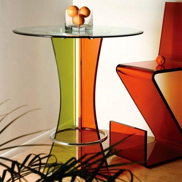 glass bar table and stools