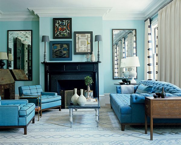 Turquoise living room decor - Little Piece Of Me
