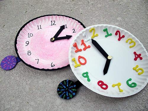 how to make a homemade clock