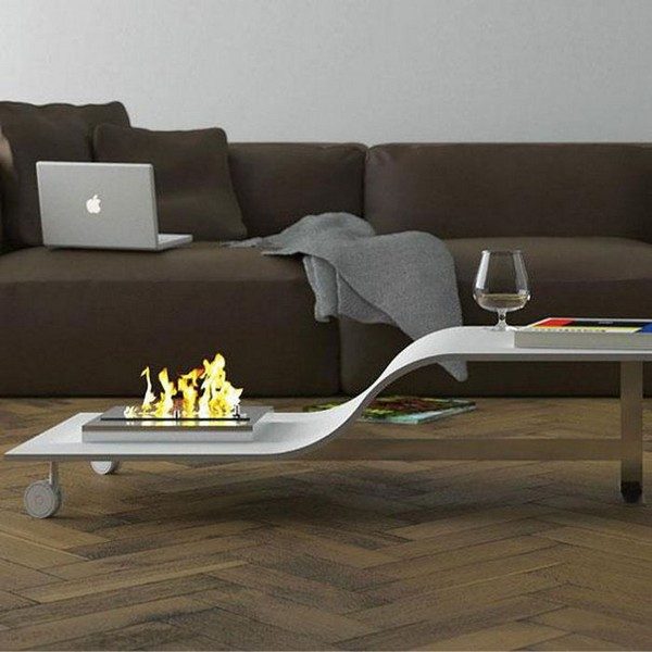 Practical Furniture – Coffee Table With Wheels