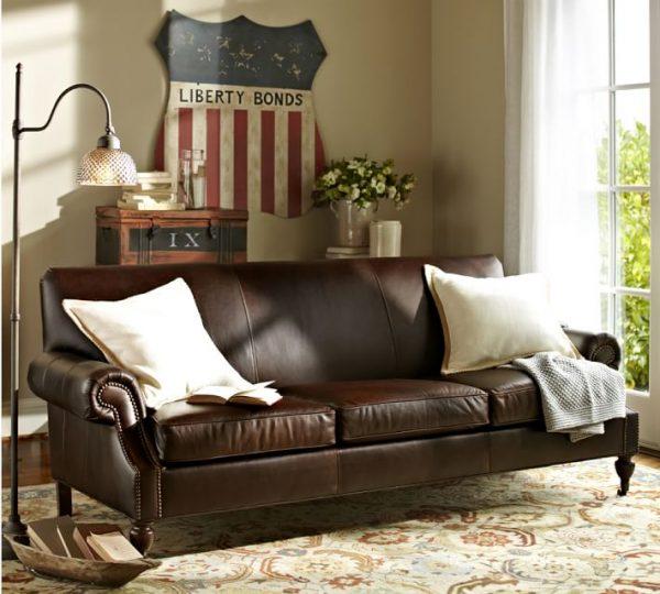 affordable leather couches