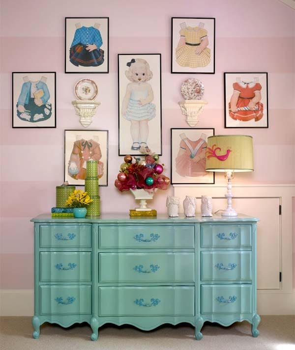 painted chest of drawers