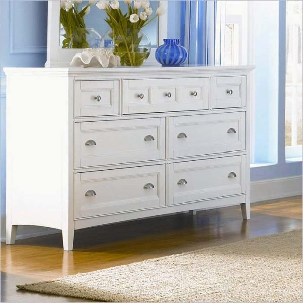 white chest of drawers 