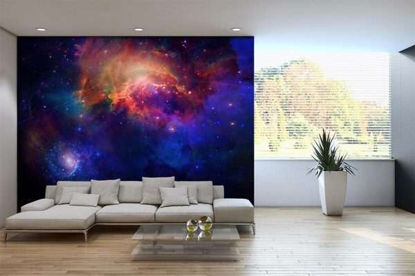 galaxy wallpaper for rooms