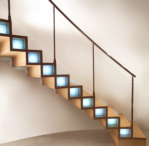 led indoor stair lights 