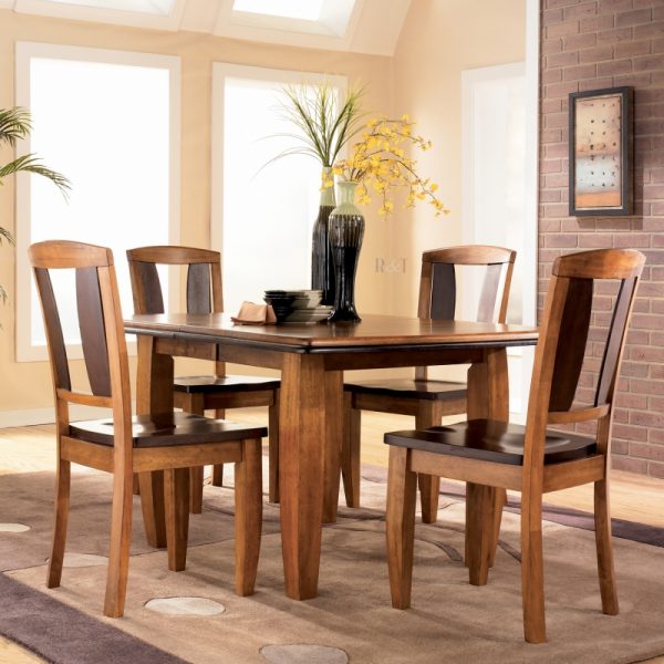 rustic modern dining table