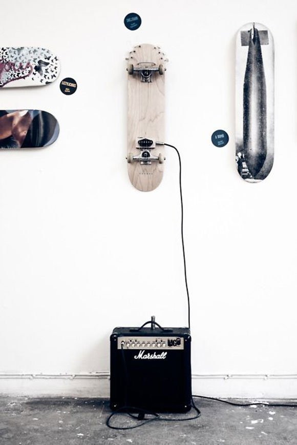 Amazing skateboard home decor for all skateboarding lovers