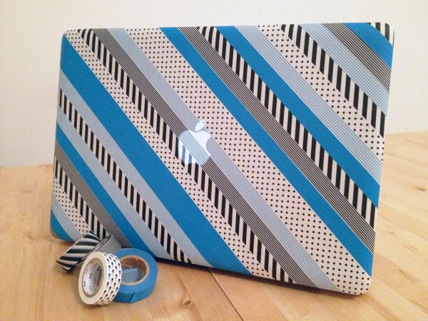 washi tape laptop