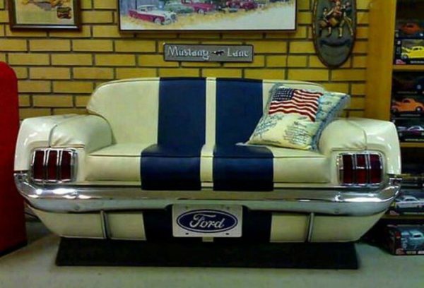recycled car parts furniture