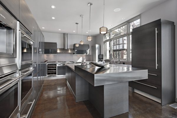stainless steel kitchen furniture 