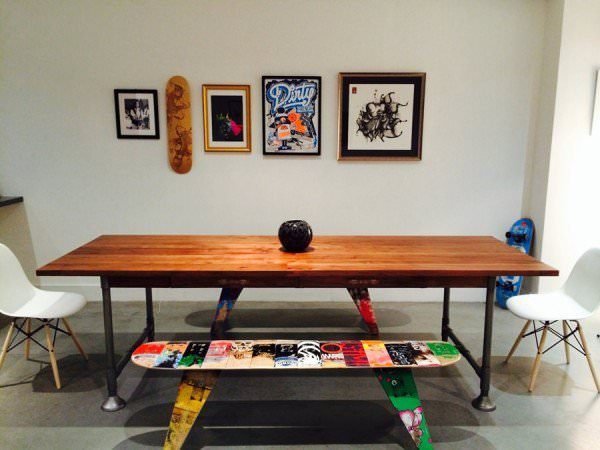 skateboard furniture ideas 