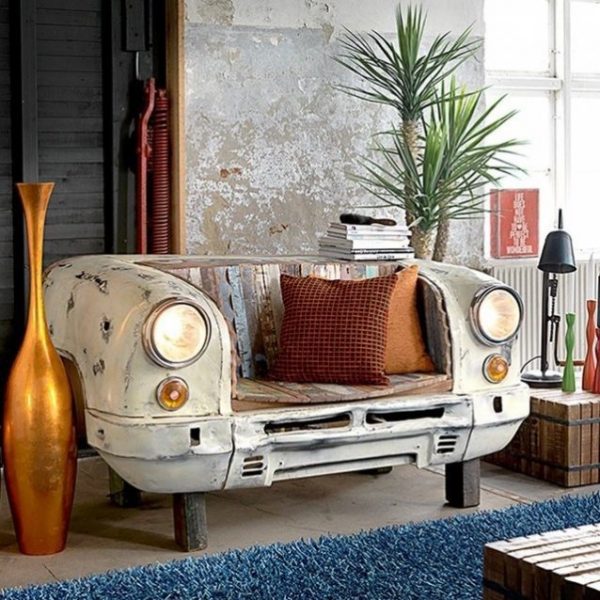 vintage car furniture 