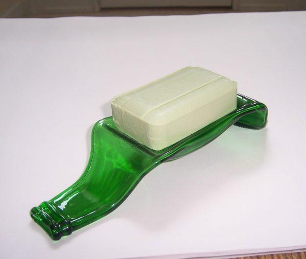 glass soap holder 
