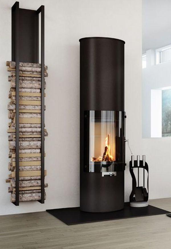fireplace firewood holder