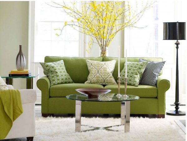 Glossy furniture for living room 1