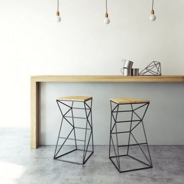 geometric chair 